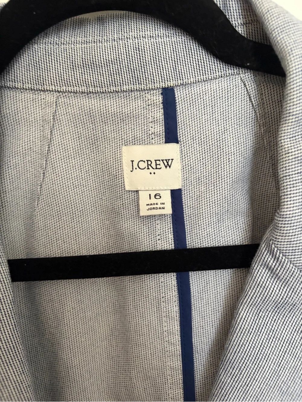 J. Crew Light Blue Women's Single-Button Blazer and Matching Pants